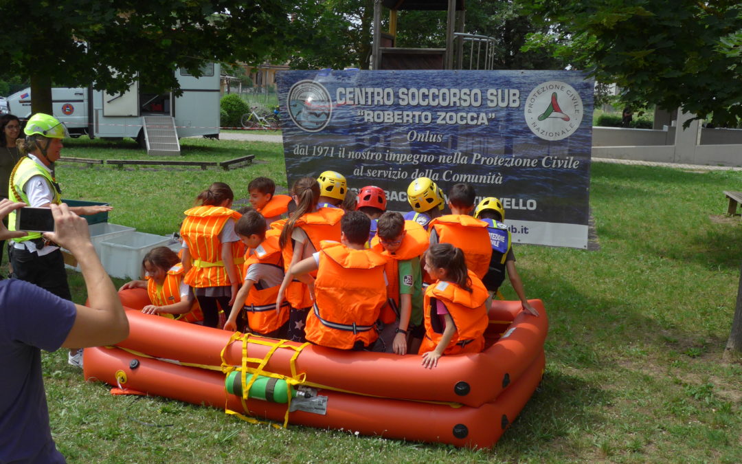 Il Centro Soccorso Sub incontra i giovani delle elementari di Tagliata di Cervia